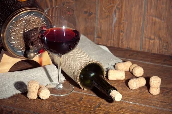 Cata de vinos en bodega castellana